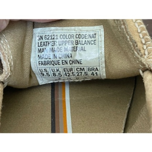 Skechers Mens Loafers Shoes Beige Leather Slip-On Moc Toe Us 9.5 - Picture 8 of 8